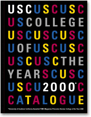 USC 
		Catalogue 2000-2001